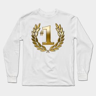 #1 Long Sleeve T-Shirt